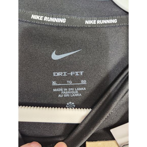 Nike Dri-Fit Running long sleeve black women's size XL - Picture 4 of 7